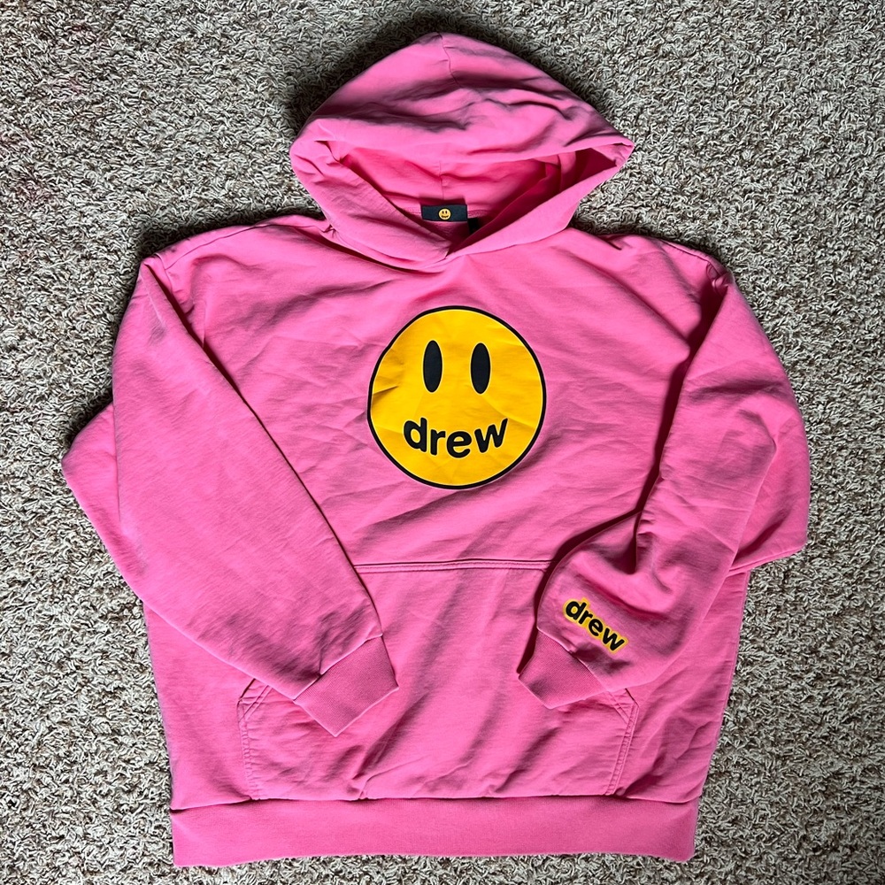 Drew House Hot Pink Medium Mascot Hoodie